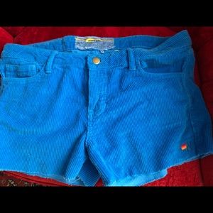 Aviator Nation corduroy shorts